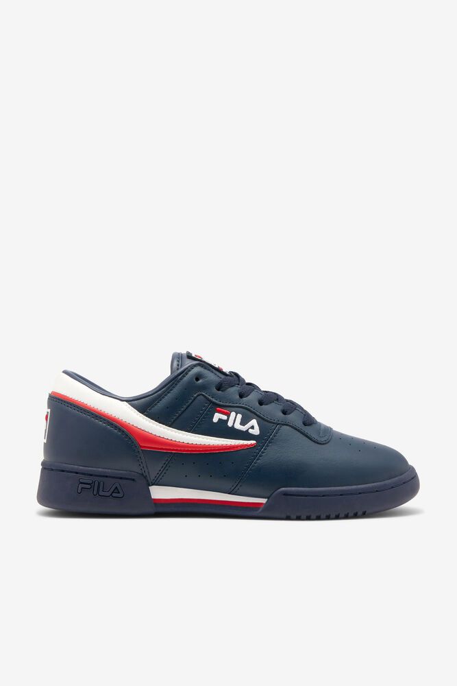 Fila Original Fitness Navy Sneakers Mens - NZ 69048-MHWL